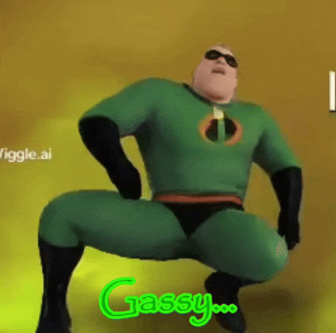 gassy